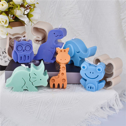 Animal Ornaments Educational Toys Candle Decorations Resin Molds
