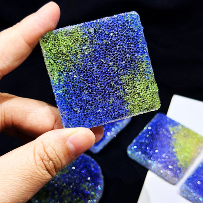 Handmade Diamond Jewelry Pendant Resin Mold with Holes