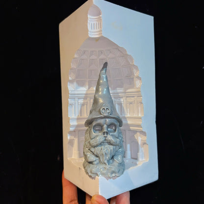 Handmade Skeleton Gnome Resin Mold