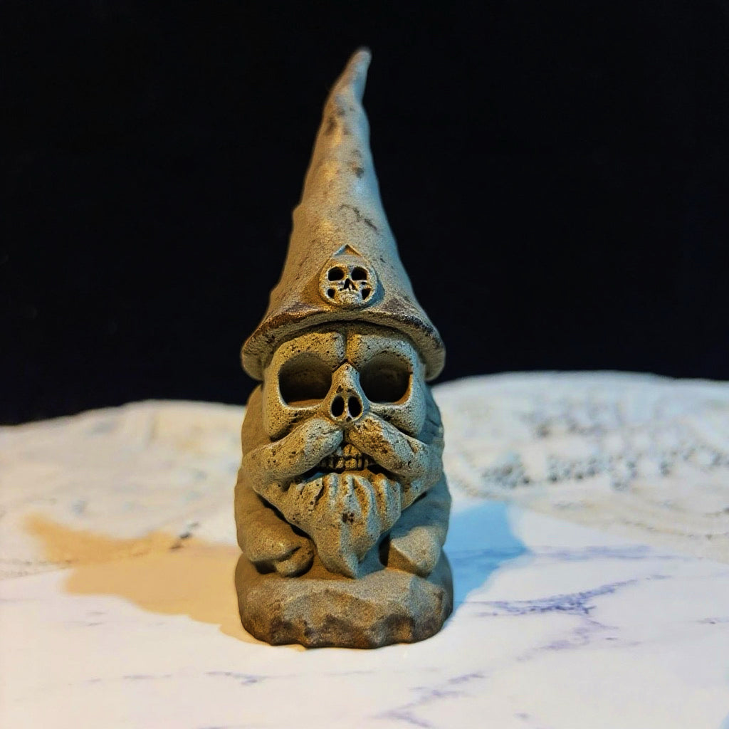 Handmade Skeleton Gnome Resin Mold
