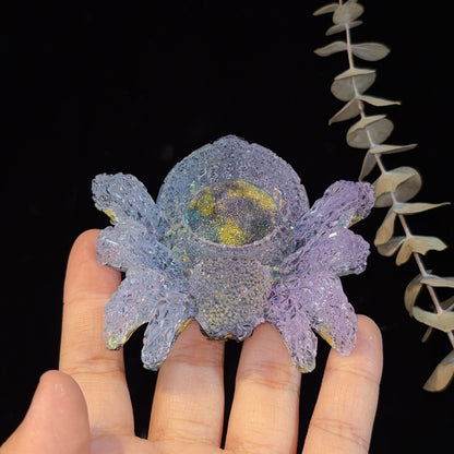 Handmade Diamond Spider Candlestick Ornament Resin Molds