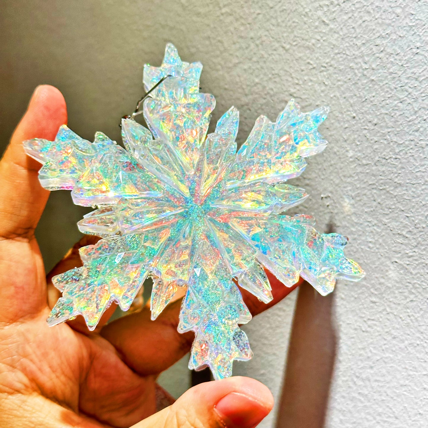 Handmade Large Diamond Snowflake Resin Mold