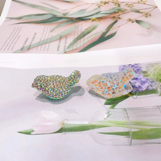 Handmade Diamond Bird Ornament Resin Mold
