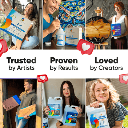 Craft Resin Arts & Crafts Epoxy - 2 Gallons - Craft Resin US