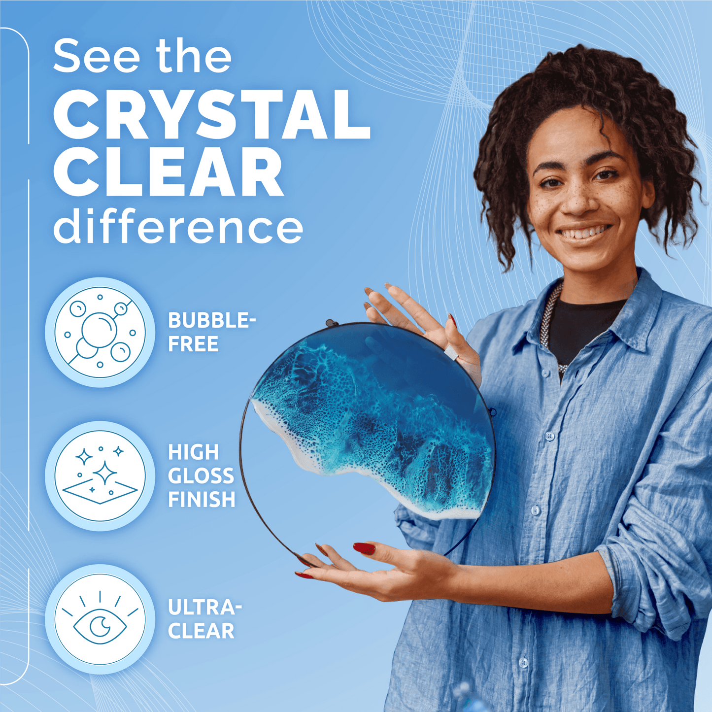 Craft Resin Arts & Crafts Epoxy - 34oz - Craft Resin US