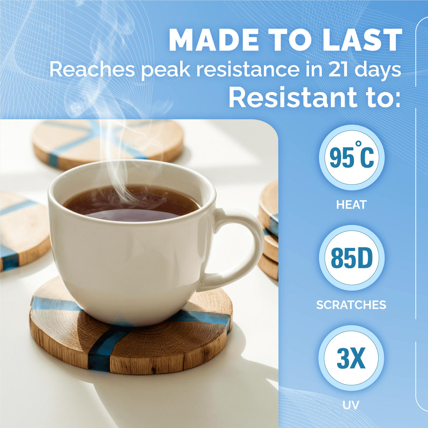 Craft Resin Arts & Crafts Epoxy – 8L - Craft Resin UK