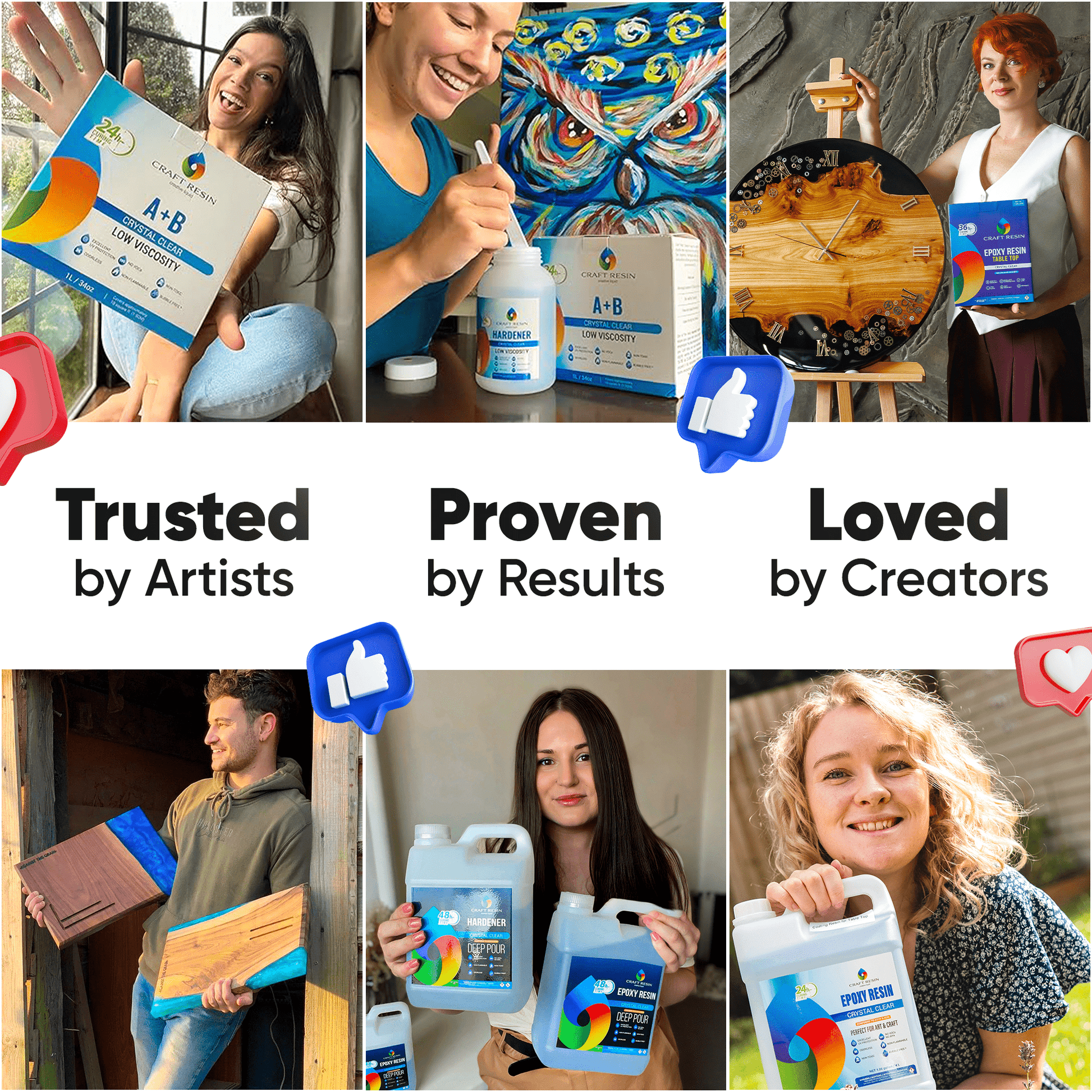 Craft Resin Deep Pour – 12L - Craft Resin UK