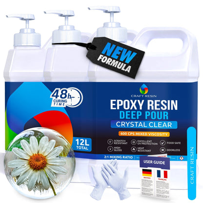 Craft Resin Deep Pour – 12L - Craft Resin UK