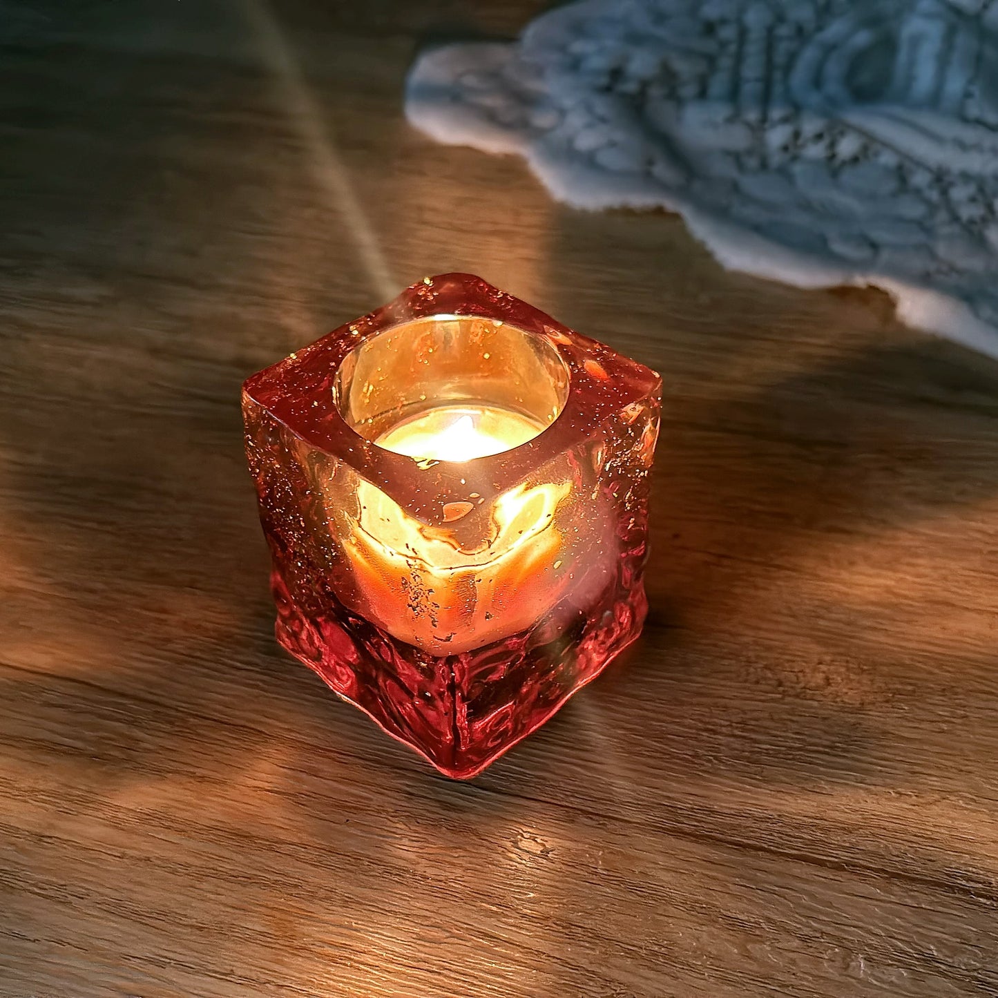 Handmade Water Ripple Candle Holder Resin Molds