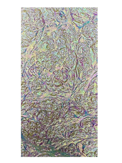 Iridescent Dichroic Film - Laser Silver