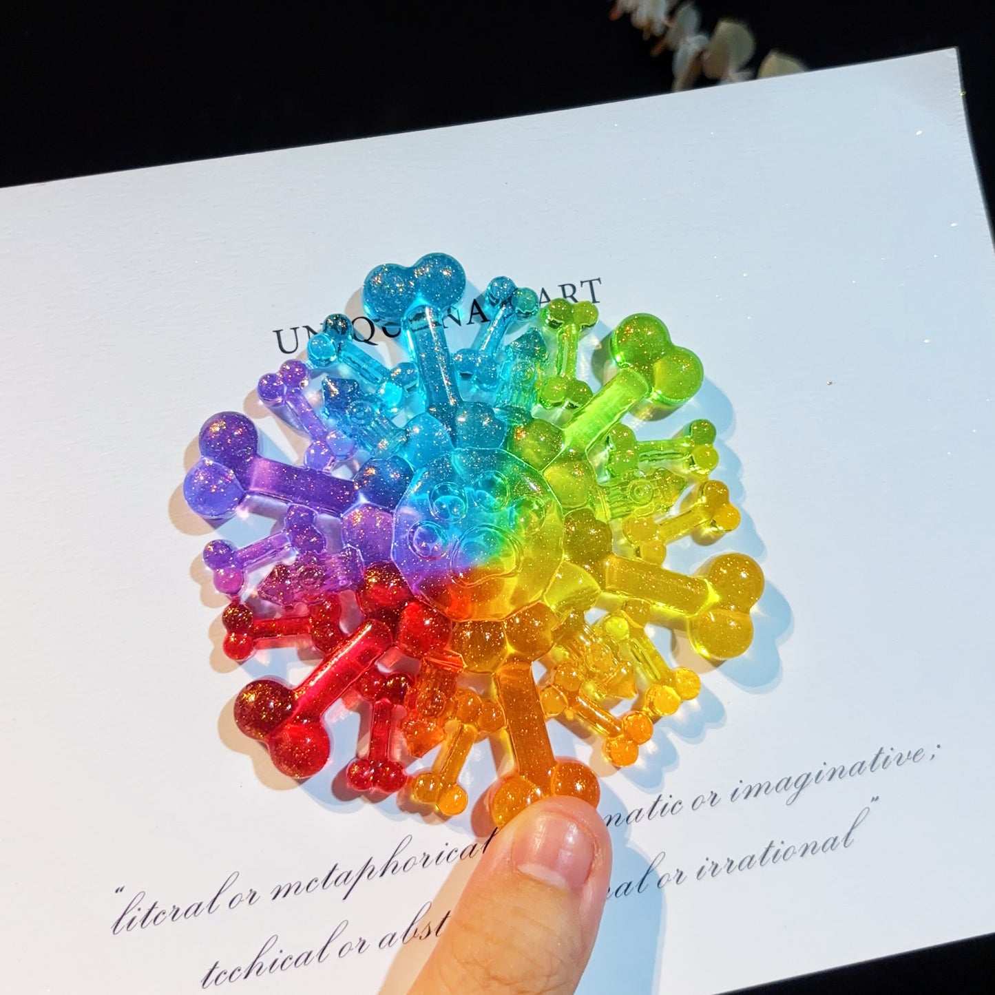 IntoResin® Original Handmade Bones&Fire Hydrants Snowflake Mold