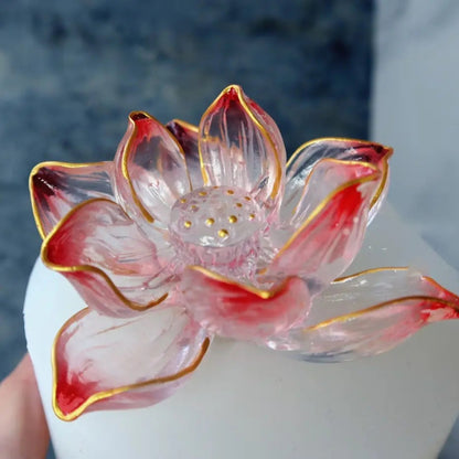 Handmade Lotus Flower Decoration Resin Mold