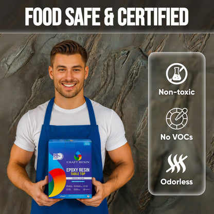 Table Top Resin - 1 Gallon - Craft Resin US