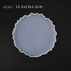 4 Pcs Silicone Large Geode Molds