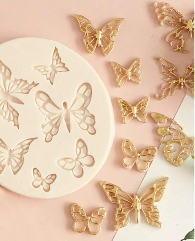 1pc Butterfly Shaped Silicone Mold