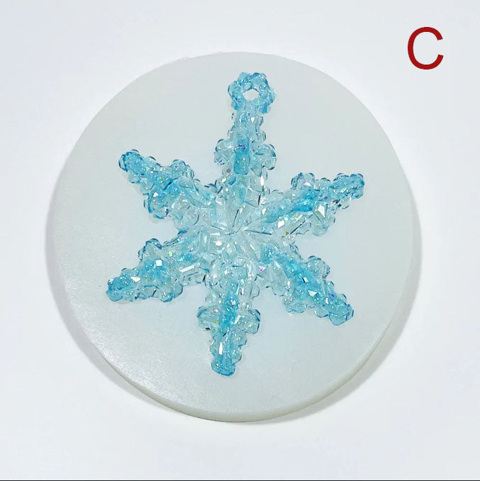 IntoResin Handmade Diamond Snowflake Pendant Resin Molds