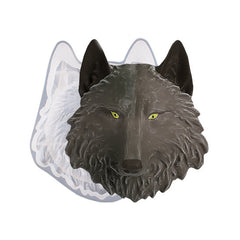 Large Lion Head Wolf Head Wall Hanging Resin Mold