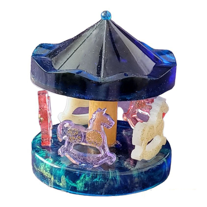 Carousel Horse Resin Mold Ornaments Toys Decorations