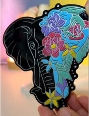 Elephant Head Coaster Ornament Resin Mold