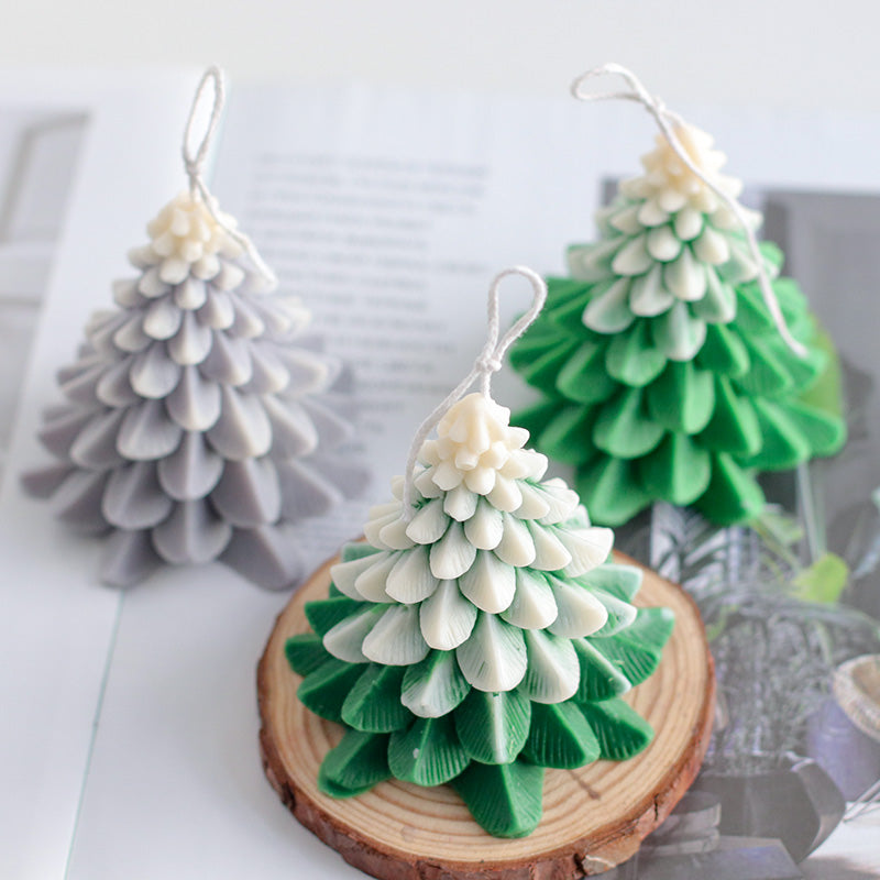 Christmas Tree Mold Candle Making Resin Soap Mold Christmas Gifts Craft