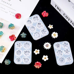 3Pcs Resin Flower Mold, Soft Silicone for Resin Casting - IntoResin