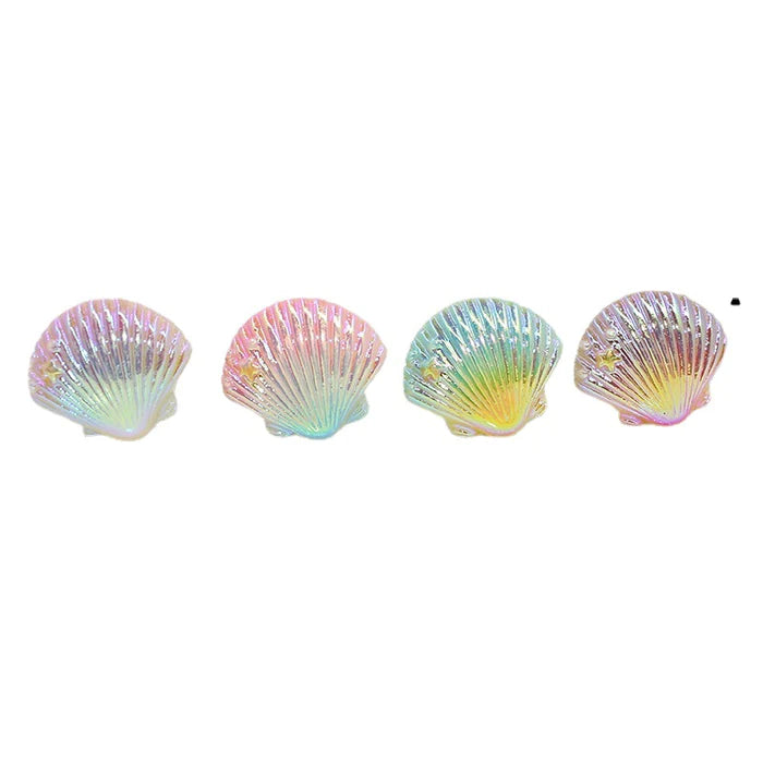 20pcs Aurora Colors Shell Resin Accessories Decorations – IntoResin