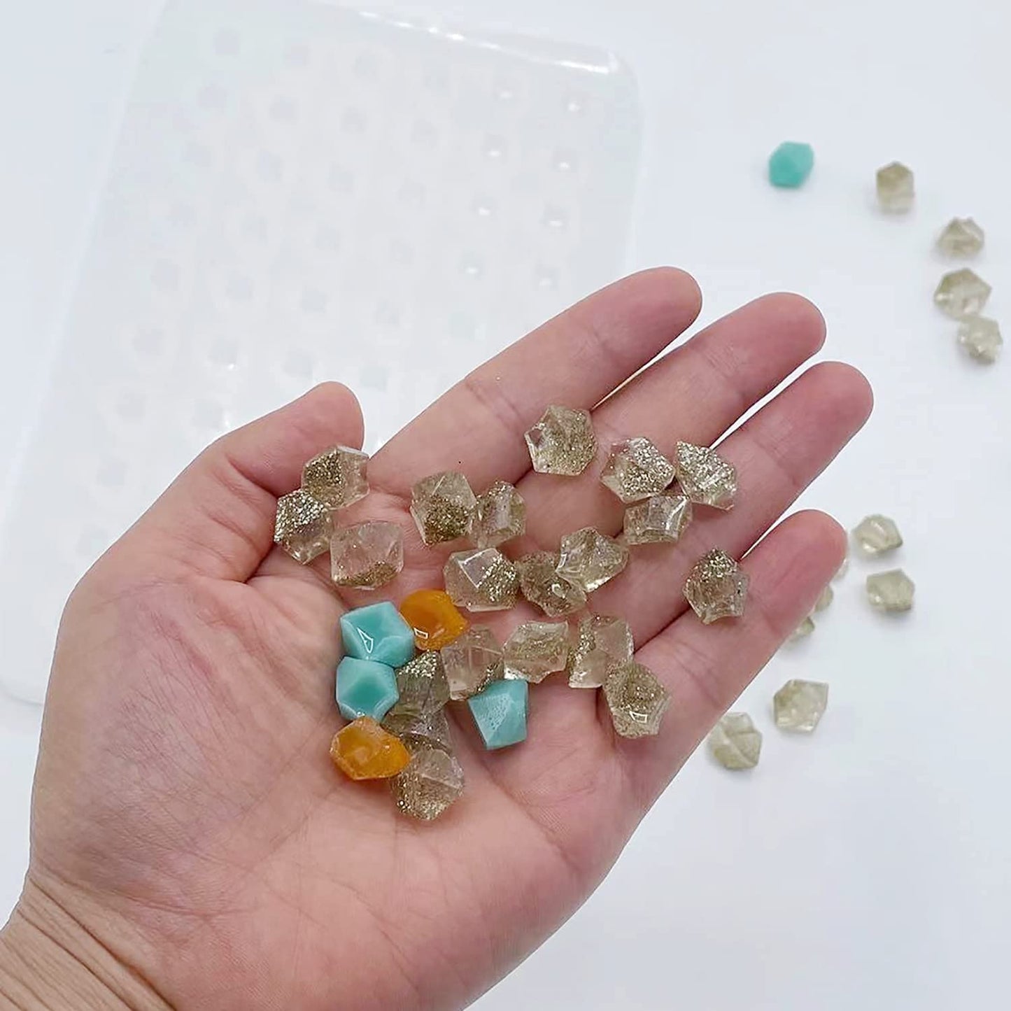 Small Crystal Irregular Stone Silicone Mold Epoxy Resin Jewelry Making Diy  Craft