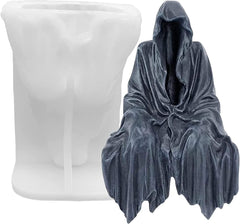 God of Death Resin Molds Ghost Ornaments Candles  Halloween Resin Mold