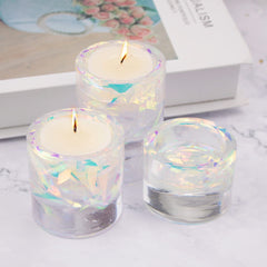 3 Size Tealight Candle Holder Mold for Epoxy Resin