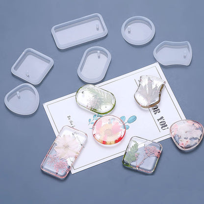 Resin Molds for Pendant,Silicone Molds for DIY Pendant Set