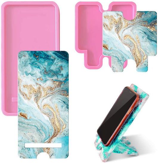 Molde de resina de silicona para soporte de teléfono móvil 