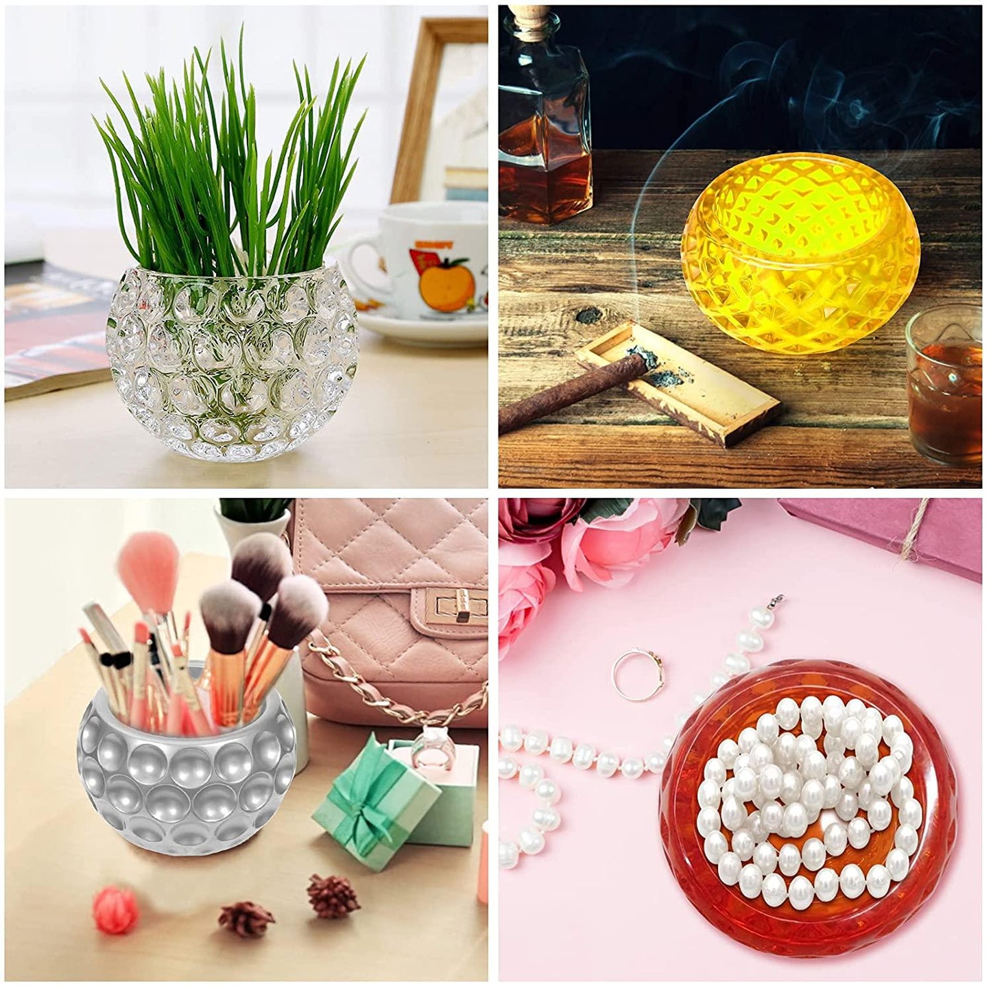 Candles Holders Resin Mold  Jewelry Box Mold - IntoResin