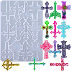 Cross  Resin Molds Collections Resin Jewelry Molds Jewelry Pendant