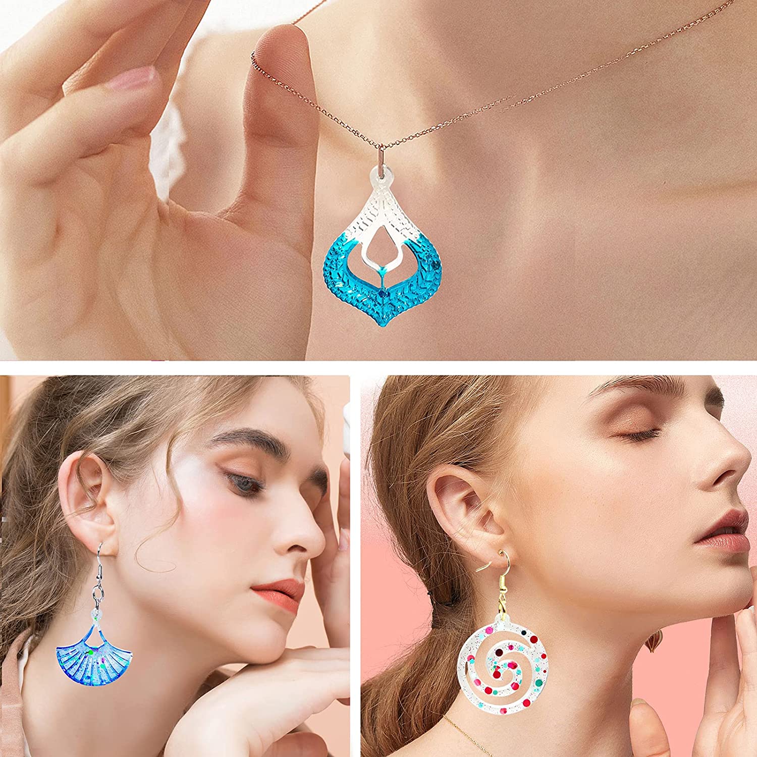 Unique Earring Molds Resin Jewelry Molds – IntoResin