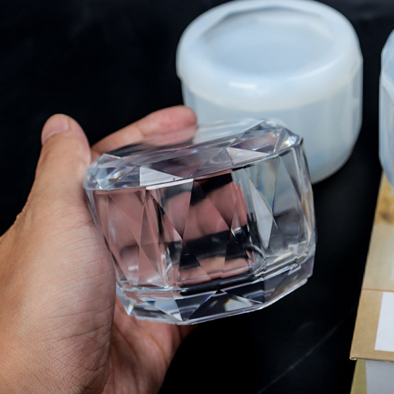 Polyester Resin Box High Transparent Storage Box Resin Silicone Mold – IntoResin