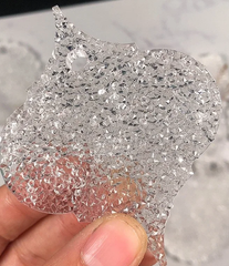 Diamond Ripple Hangtag Star Geometric Shape Keychain Mold