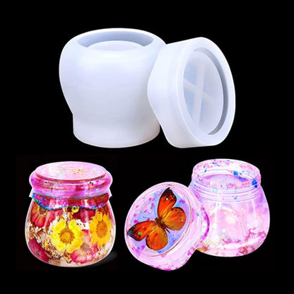 Pudding Jar Resin Molds Pudding Style Silicone Mold