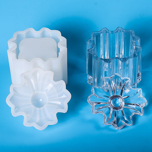 Large Chrome Hearts Storage Jar Silicone Mold