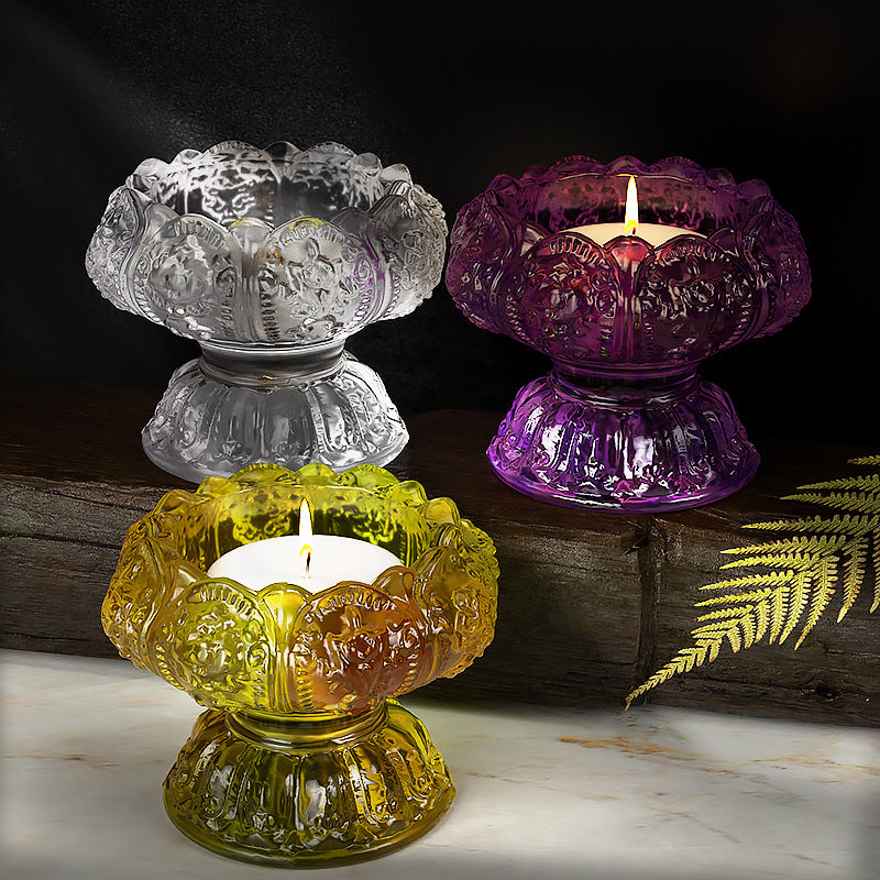 Lotus Candle Holder Resin Mold Table Ornament