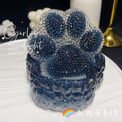 IntoResin Handmade Diamond Veneer Cat Claw Storage Box Mold