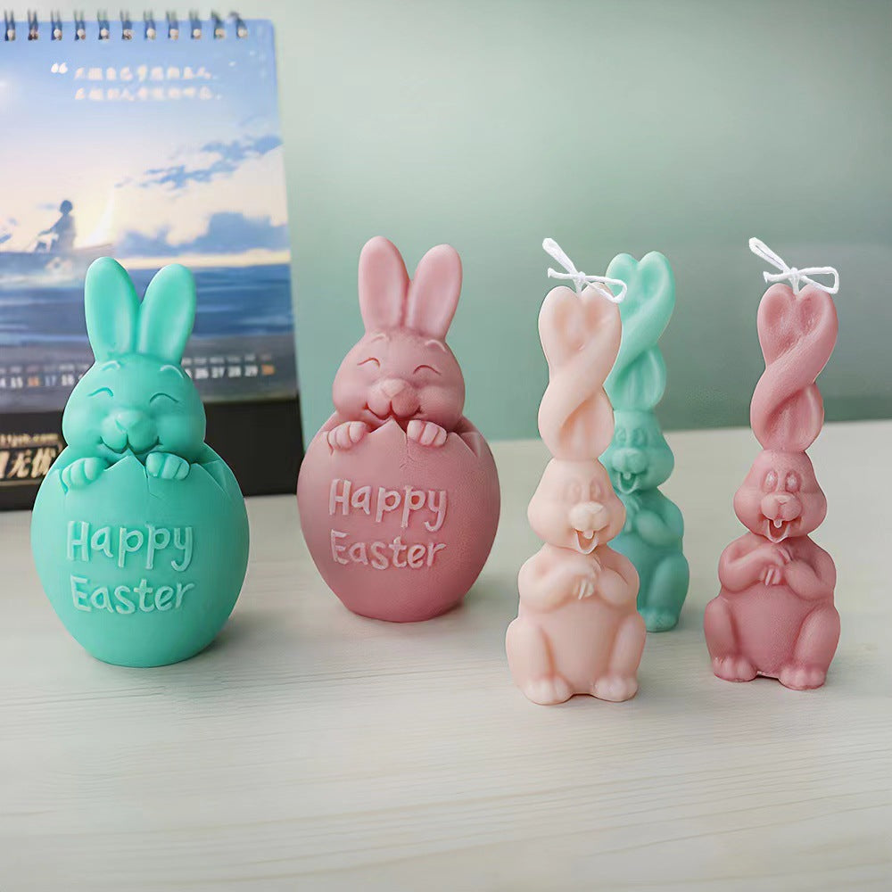Easter Bunny Ornament Resin Molds
