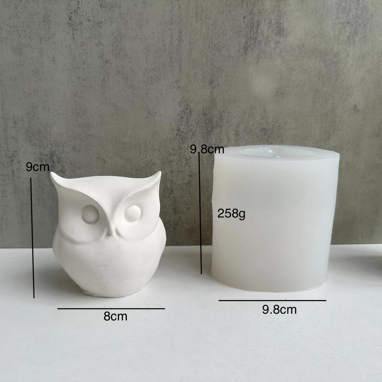 Owl Bird Desktop Ornament Resin Mold