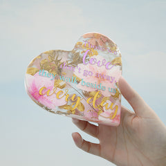 Heart Sign Molds 4 Pieces Resin Molds