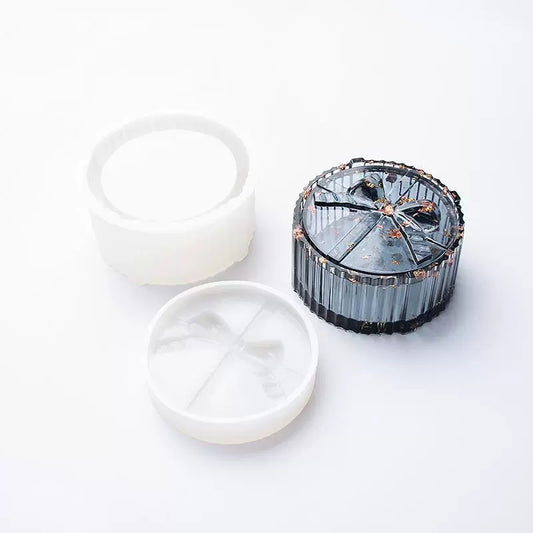 Bow Storage Box Round Oval Heart Square Resin Mold