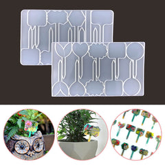 Plant Label Drip Mold Horticultural Signage Resin Mold