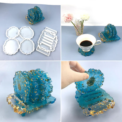 Irregular Coasters Resin Mold