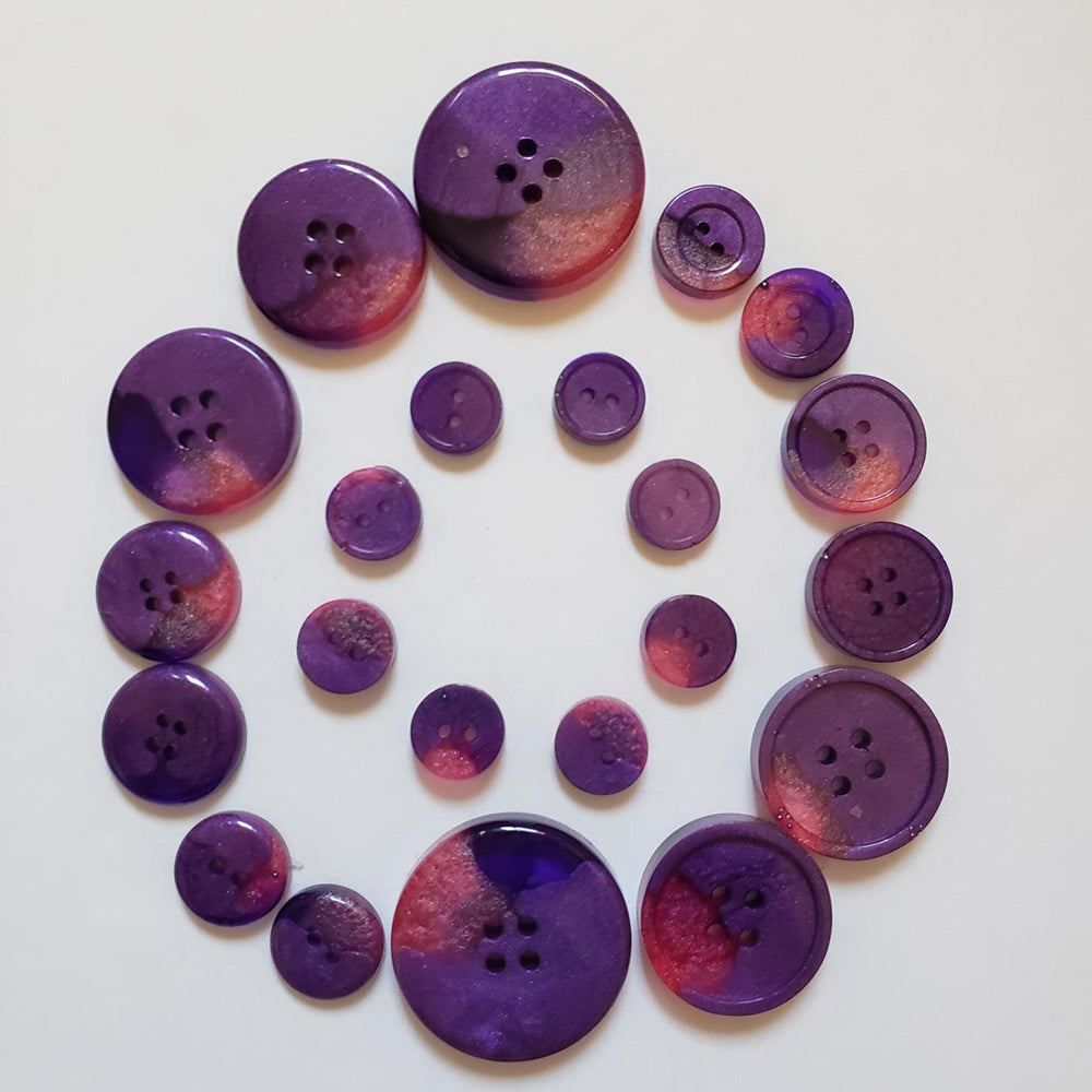 Round Buttons Silicone Mold