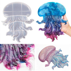 Large Jellyfish Silicone Resin Mold - IntoResin