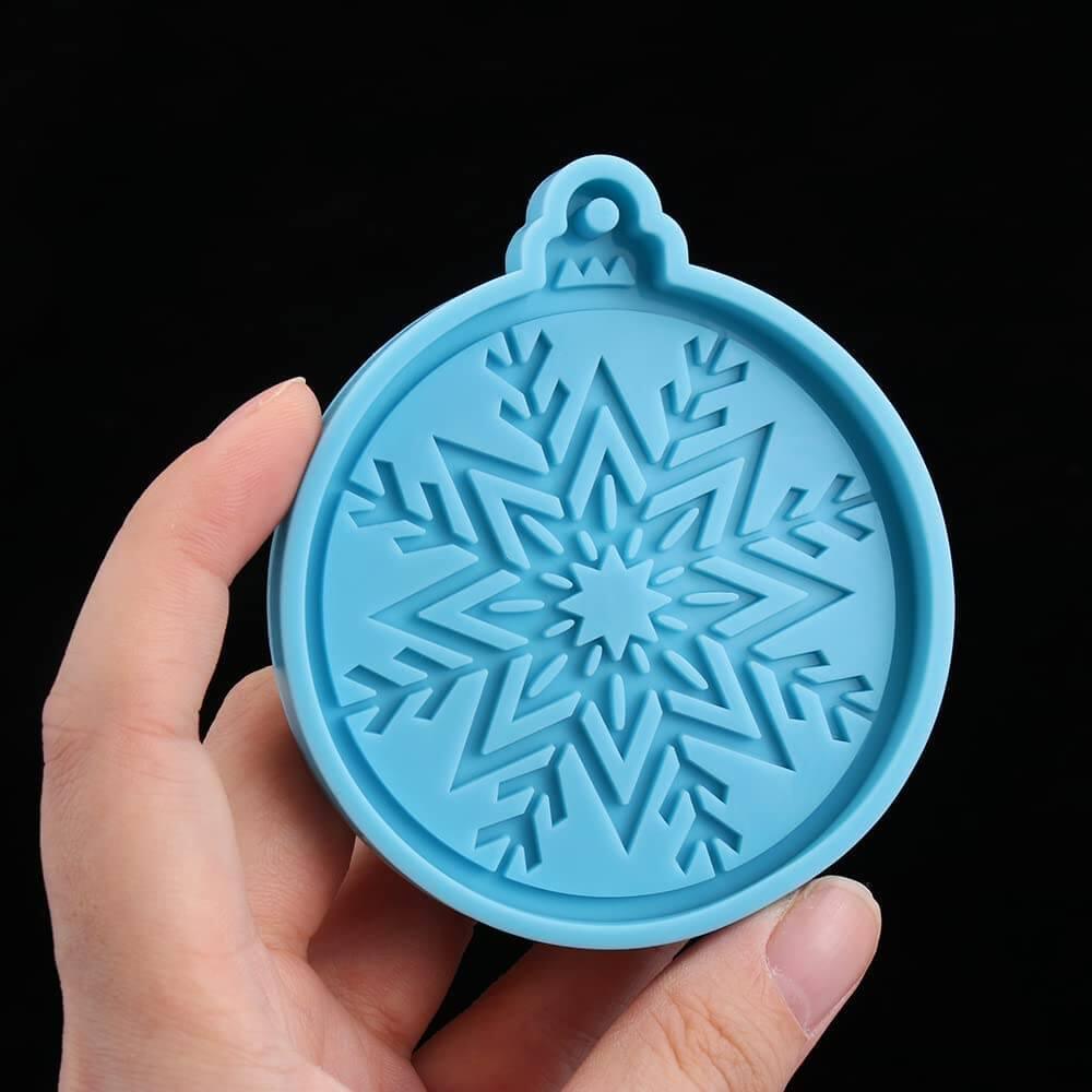 22Pcs Creative Round Decoration Resin Molds, Christmas Ornament Resin Molds - IntoResin