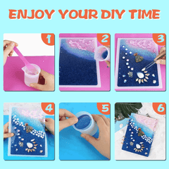 3Pcs Resin Notebook Cover Mold, Soft Silicone for Resin Casting - IntoResin